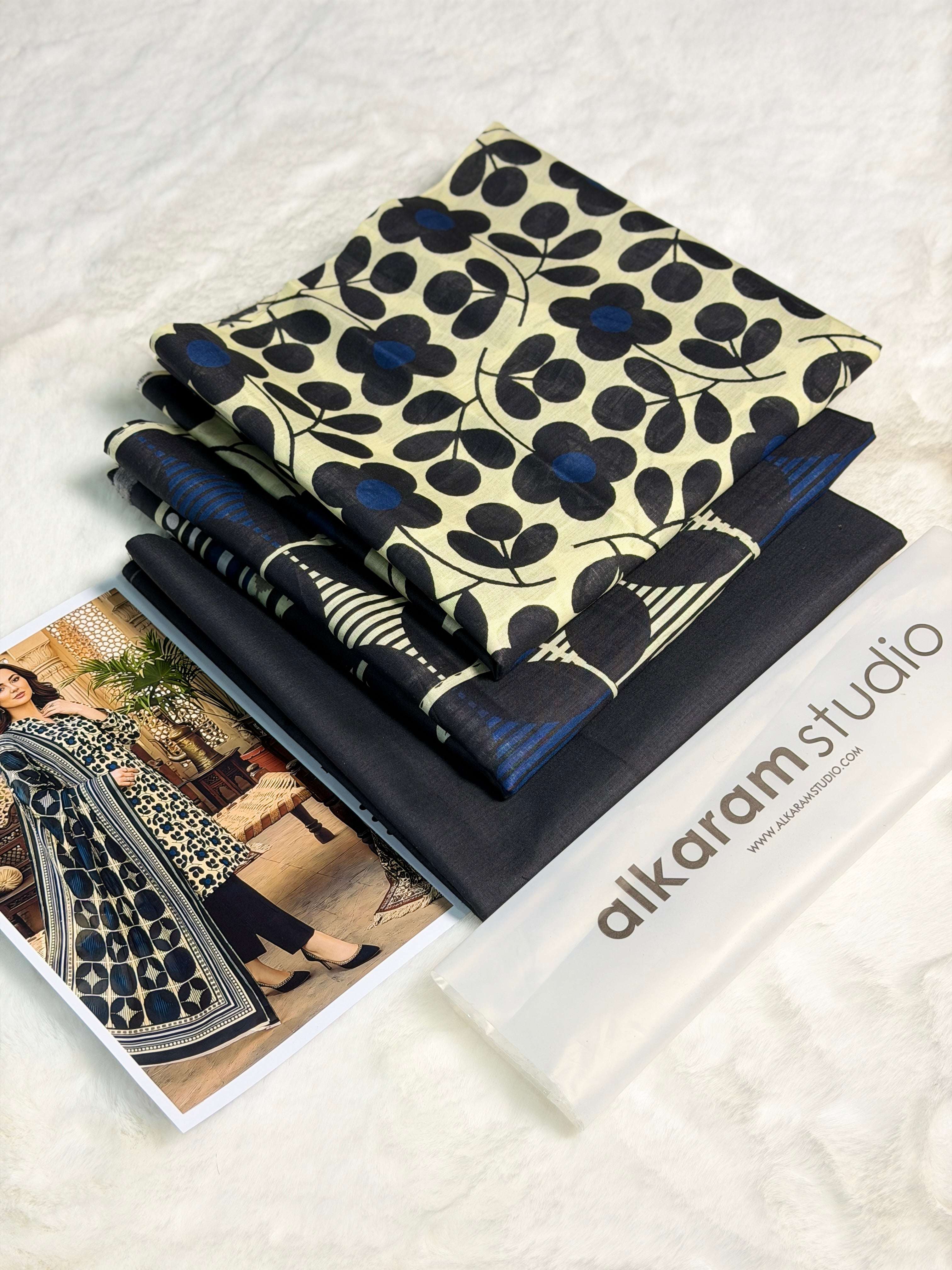 Alkaram Studio Premium Printed Lawn 3-Piece - Image 2