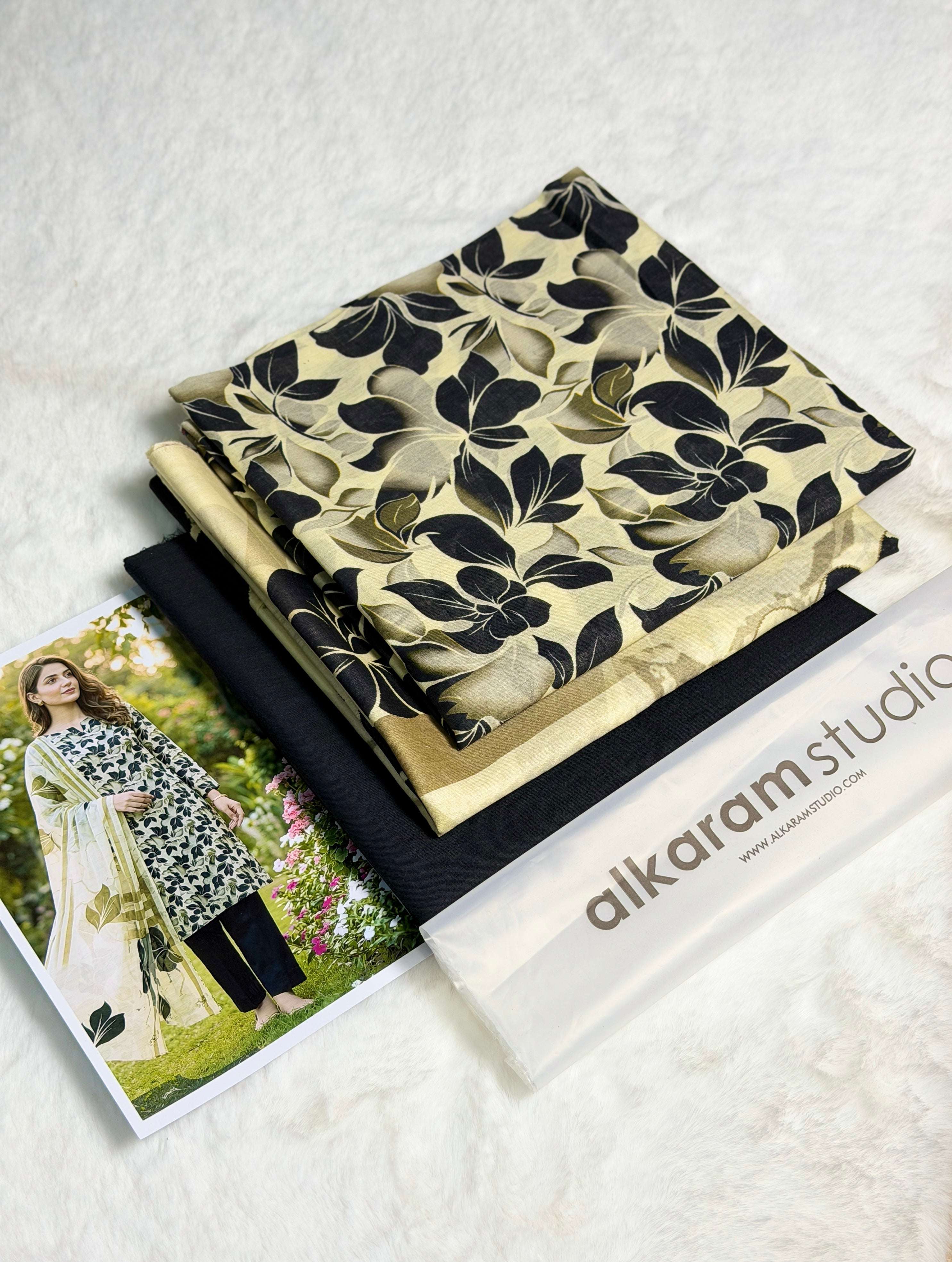 Alkaram Studio Premium Printed Lawn 3-Piece - Image 2