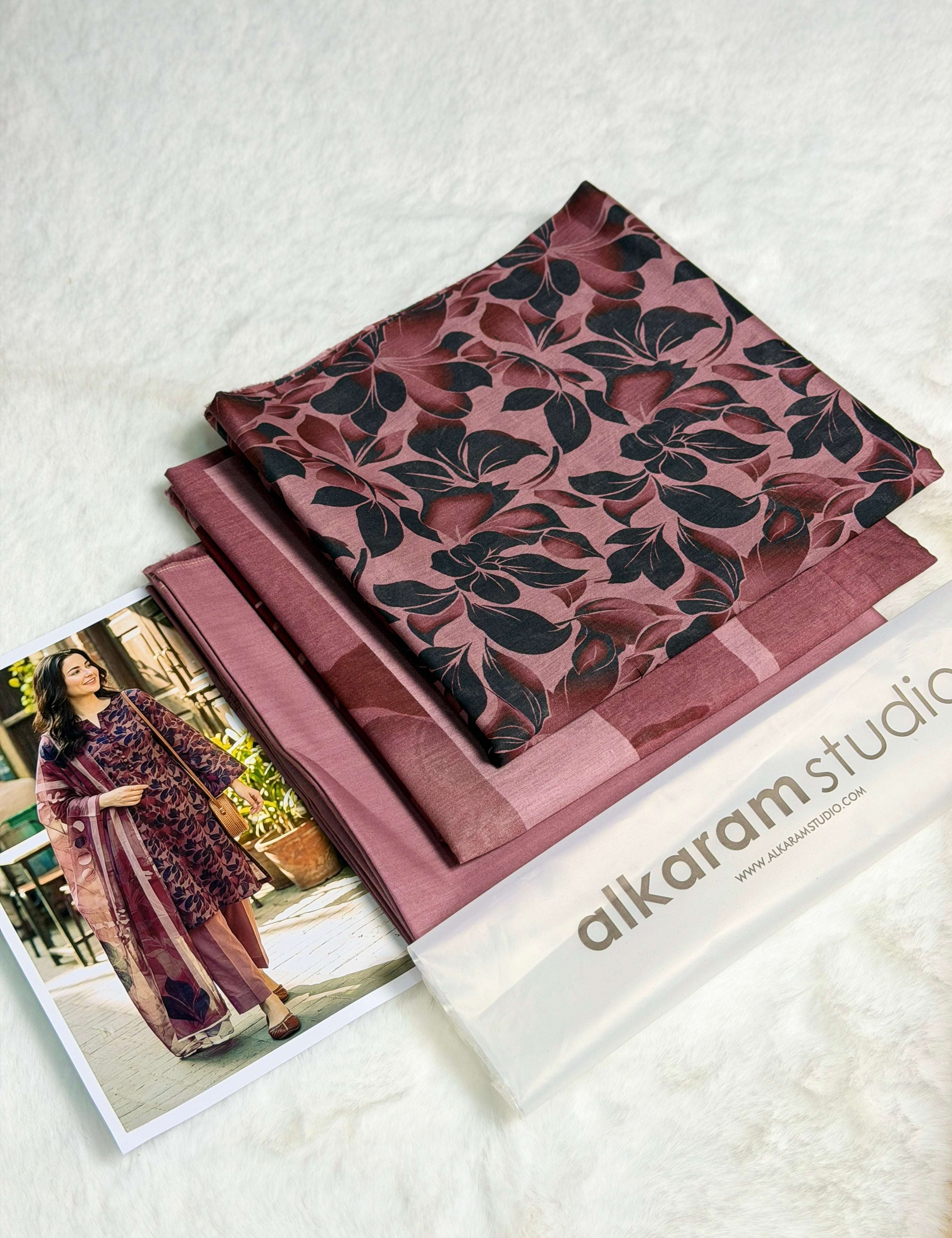 Alkaram Studio Premium Printed Lawn 3-Piece - Image 2