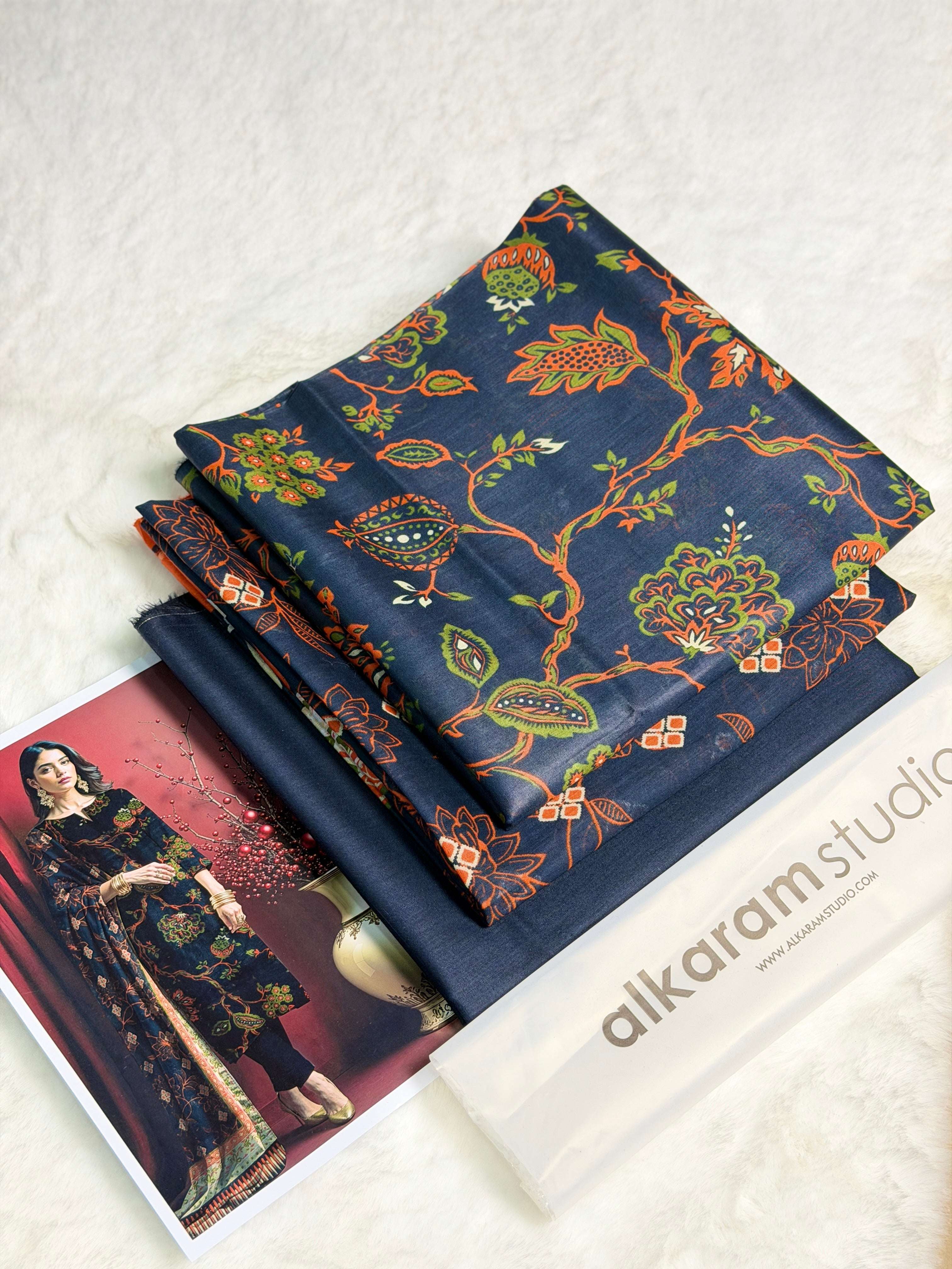 Alkaram Studio Premium Printed Lawn 3-Piece - Image 2